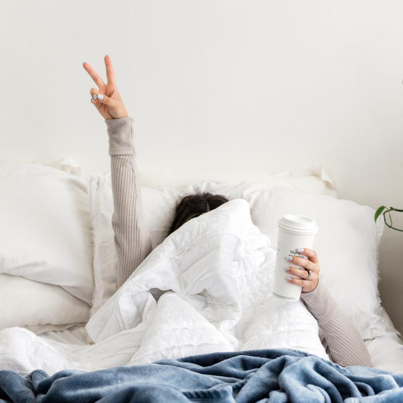 Coach - Life Coach A girl sleeping in happy